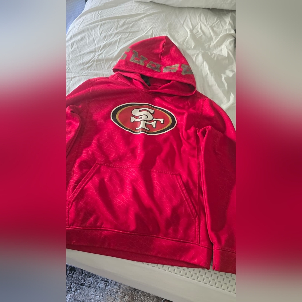 NFL Kids Red Hoodie Jacket